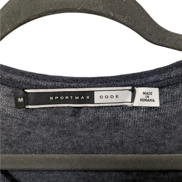 SPORTMAX CODE Alpaca Wool Blend Knit Bow Dress M - Picture 4 of 7